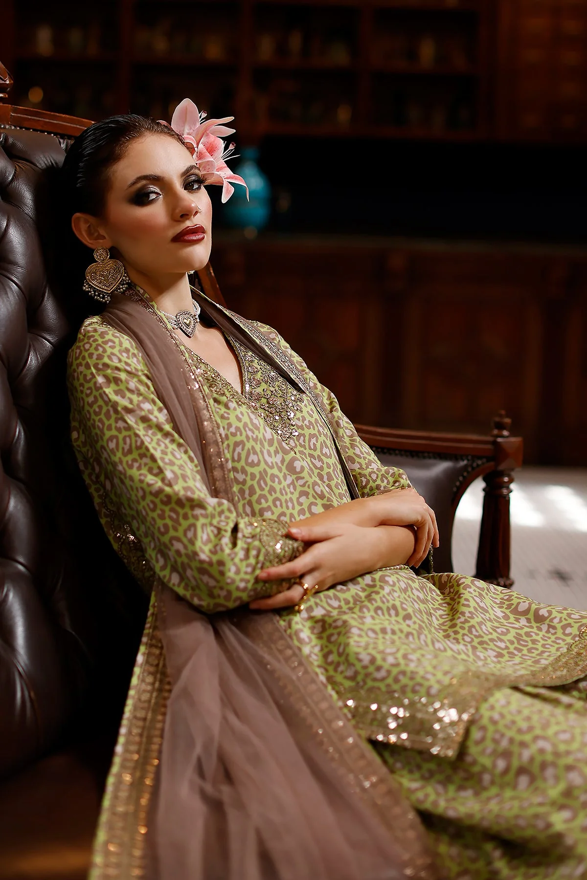 Raw-Silk Stitched 3 Piece Bma-6-154 (B-150) R3 - Image 3
