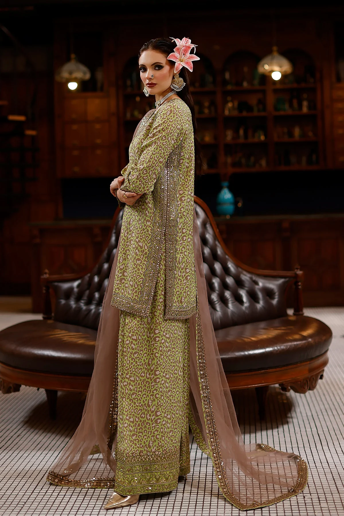 Raw-Silk Stitched 3 Piece Bma-6-154 (B-150) R3 - Image 5