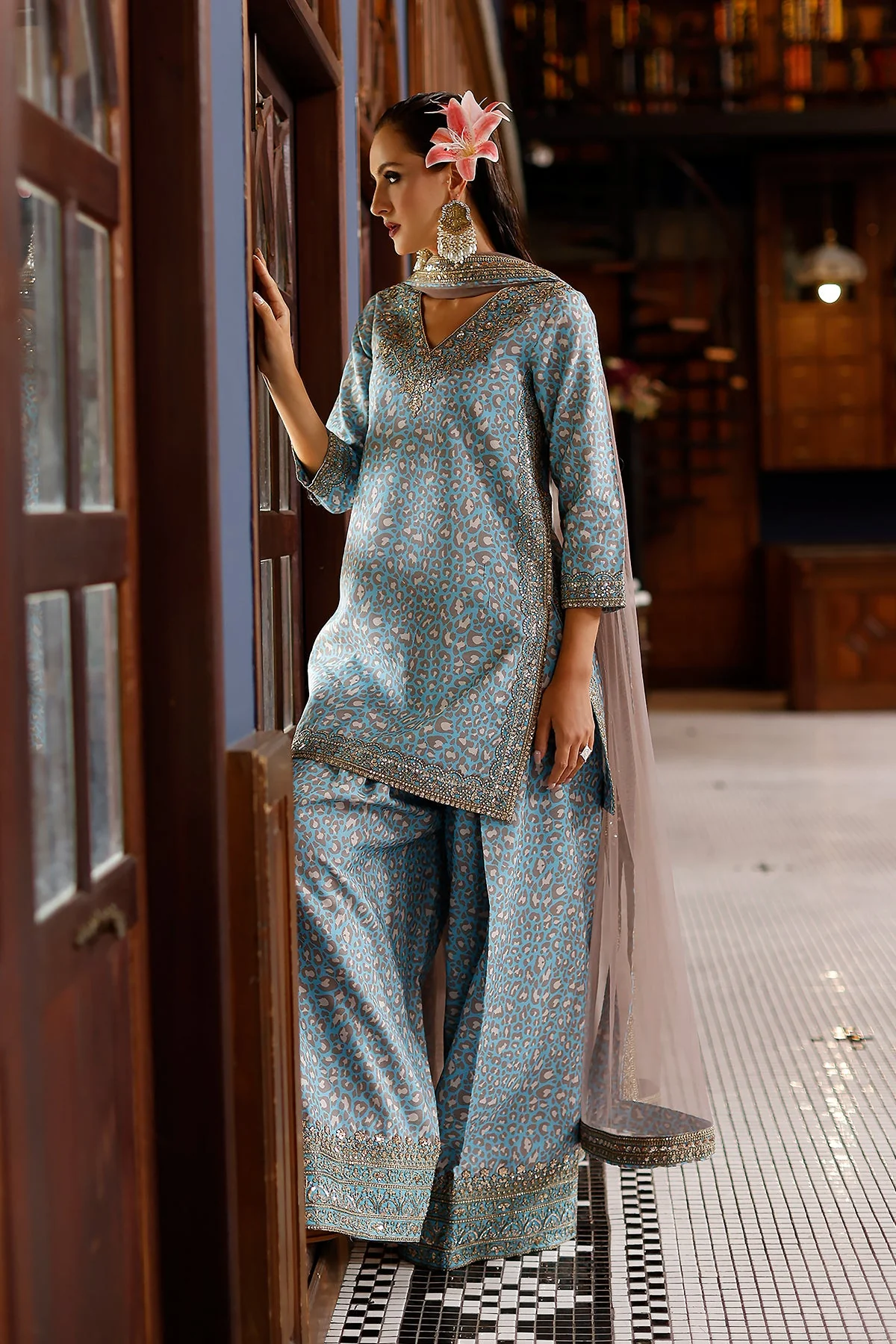 Raw-Silk Stitched 3 Piece Bma-6-155 (B-150) R3 - Image 4