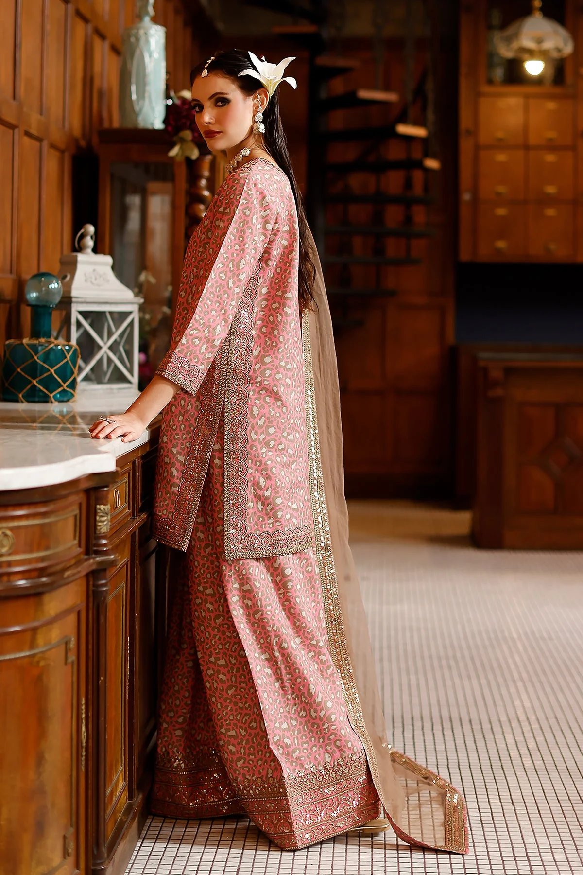 Raw-Silk Stitched 3 Piece Bma-6-156 (B-94) R3 - Image 4