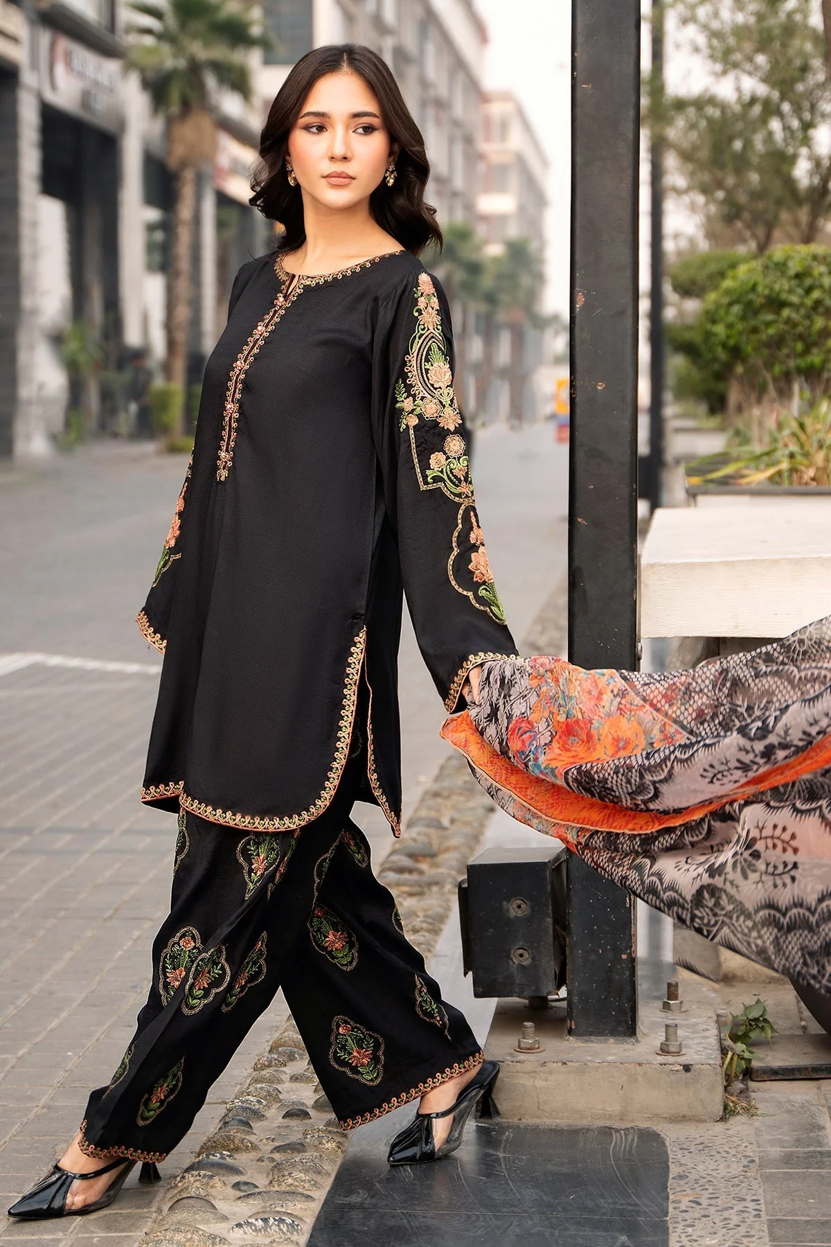 Cotton Stitched 3 Piece Cnp-5-255S(B-118) - Image 4