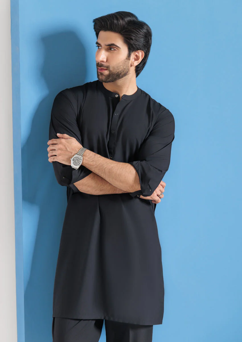 Blended-Blended-Kurta Trouser - (M25KPS2019) B-24 - Image 4