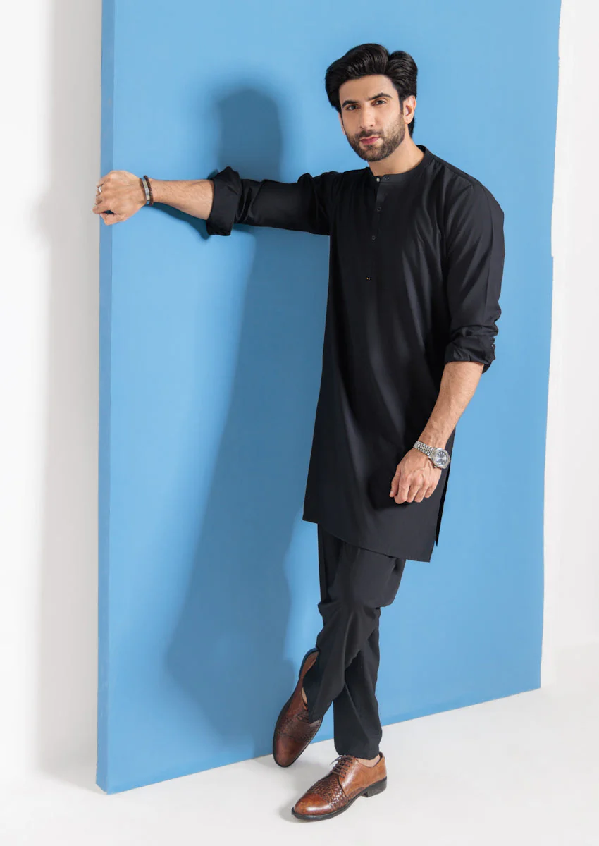 Blended-Blended-Kurta Trouser - (M25KPS2019) B-24 - Image 5