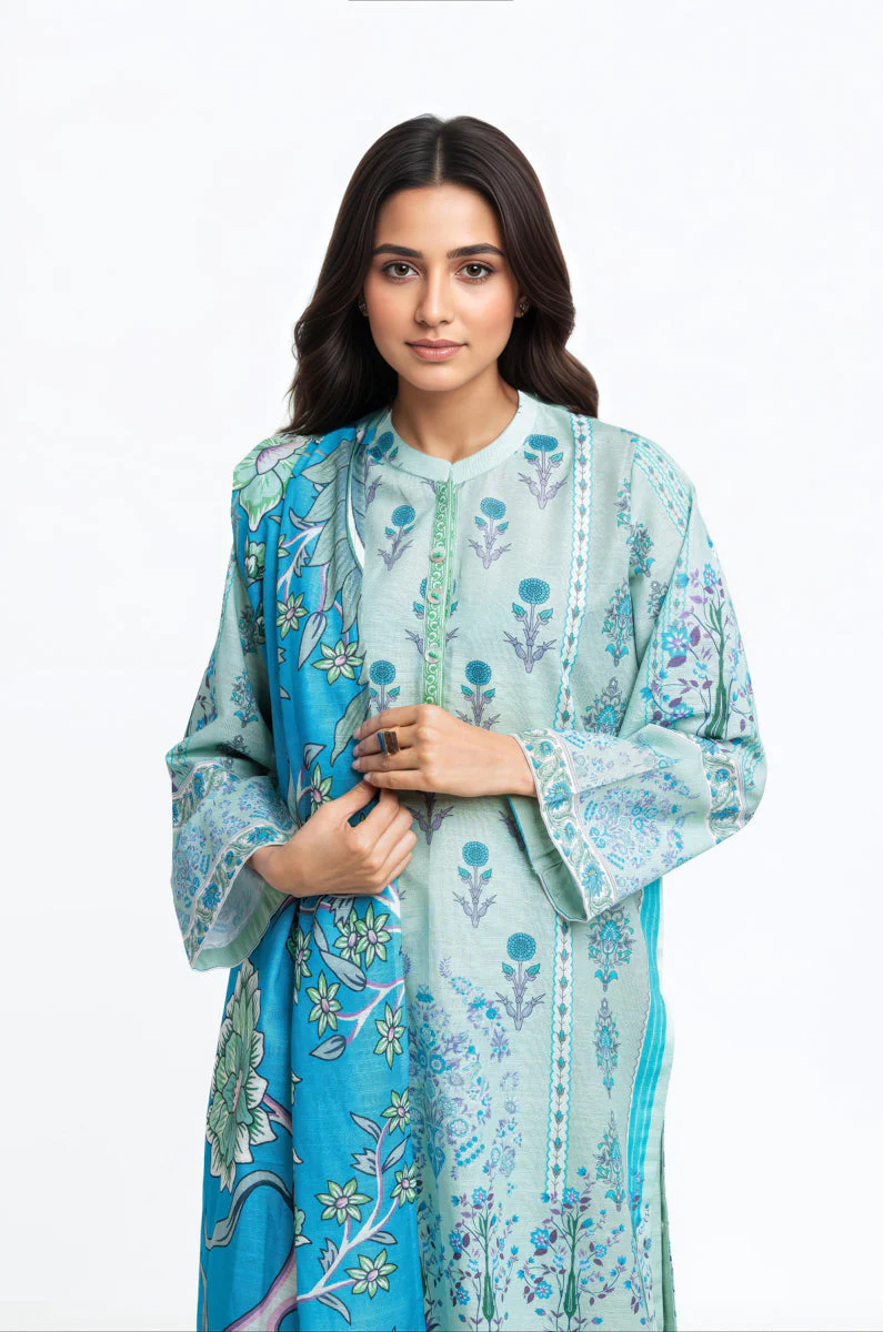 Jade-Khaddar-3 Piece (WP3PPBW25B10N5)B-13 - Image 5