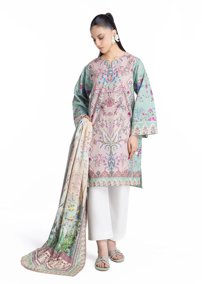 Sage-Khaddar-3 Piece (WP3PPBW25B9O2)B-15 (R10) - Image 3