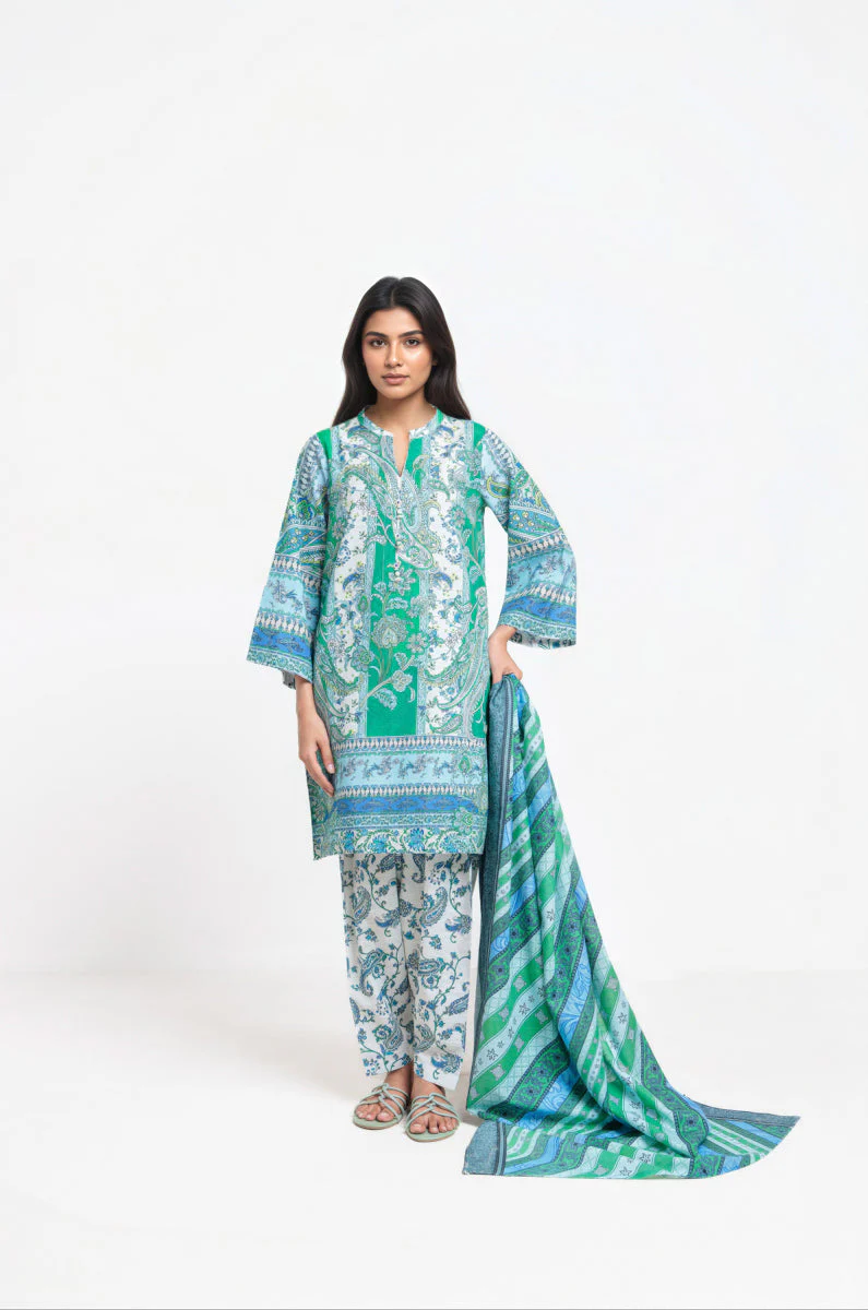 White-Khaddar-3 Piece (WP3PPBW25B9O4)B-48 (R-6) - Image 4