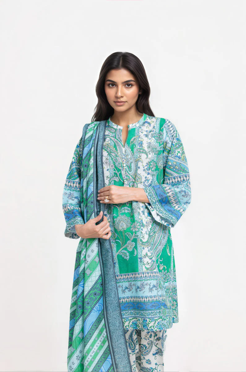 White-Khaddar-3 Piece (WP3PPBW25B9O4)B-48 (R-6) - Image 5