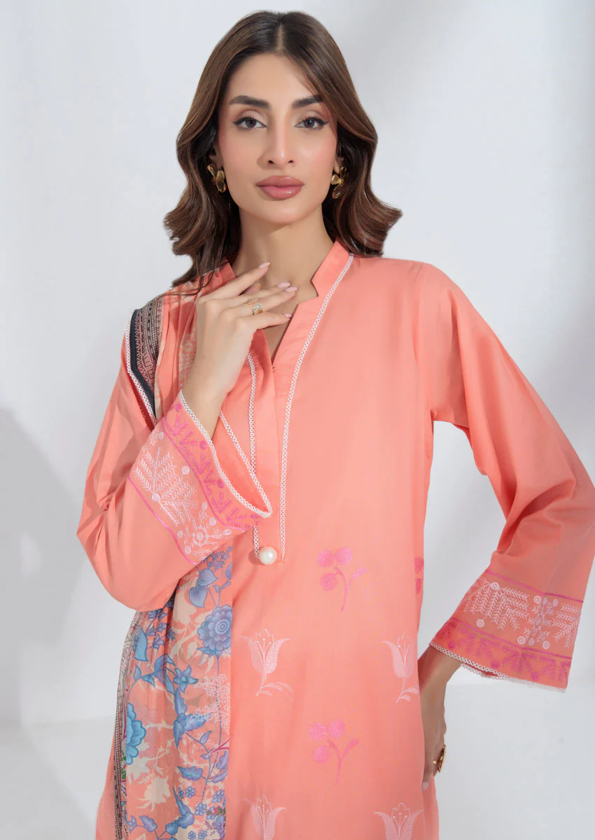 Peach-Cambric-3 Piece (WPS25DE3044)B-07 - Image 4