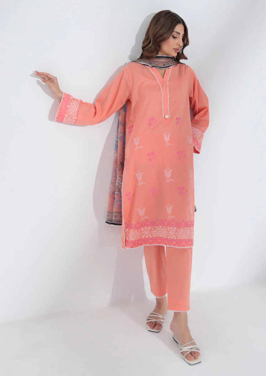 Peach-Cambric-3 Piece (WPS25DE3044)B-07 - Image 5