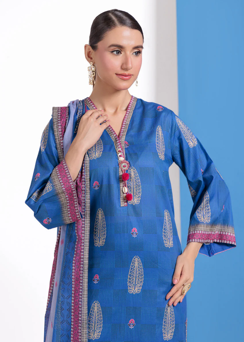 Blue-Lawn-3 Piece (WPS25P3099) B-32 (R-6) - Image 5